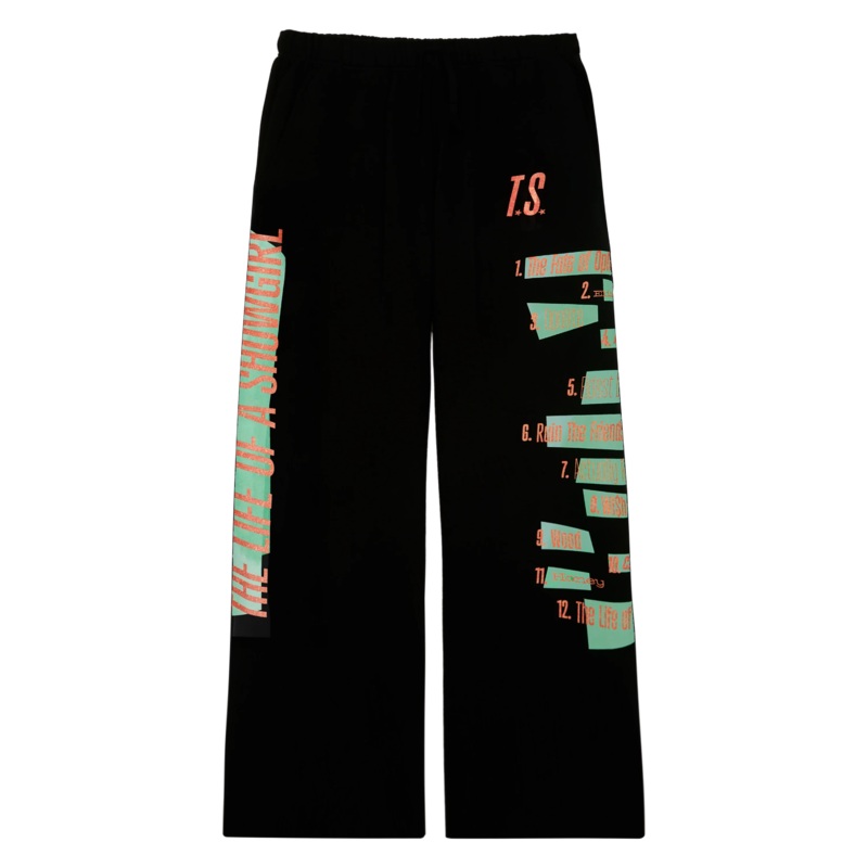 The Life of a Showgirl Tracklist Black Sweatpants