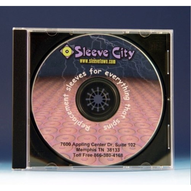 Single Premium CD Jewel Case Black Tray Assembled (10 Pack)