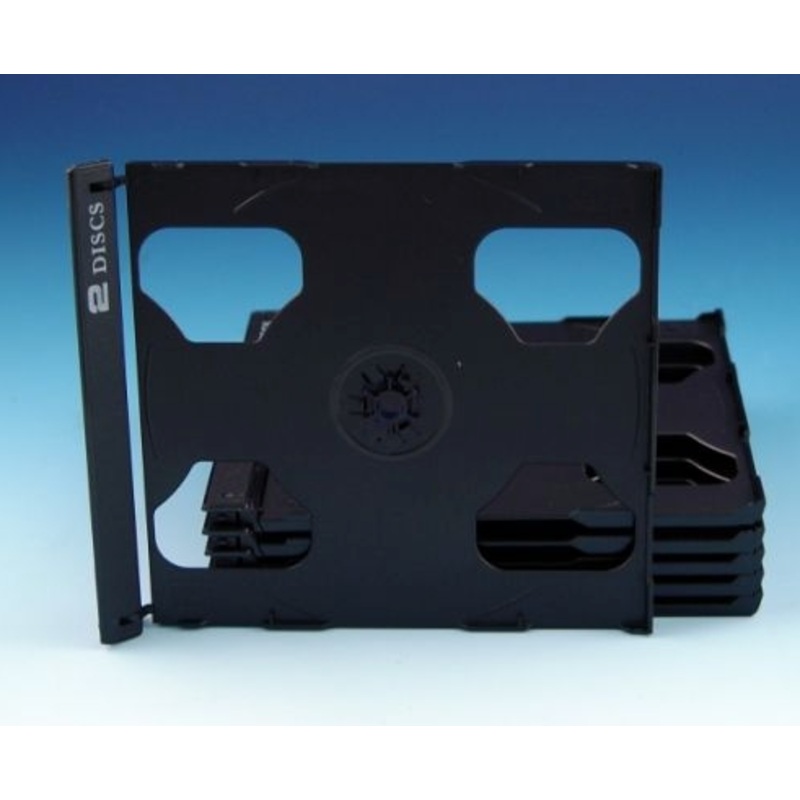 2-CD Smart Tray Black Sample