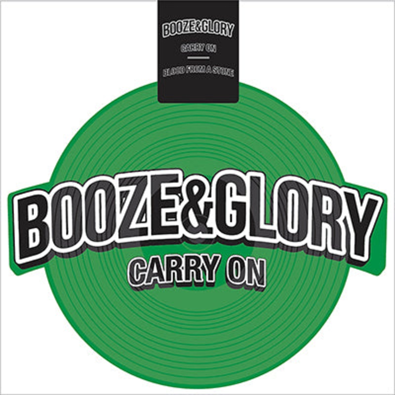 Booze & Glory – Carry On Shaped Picture Disc Green