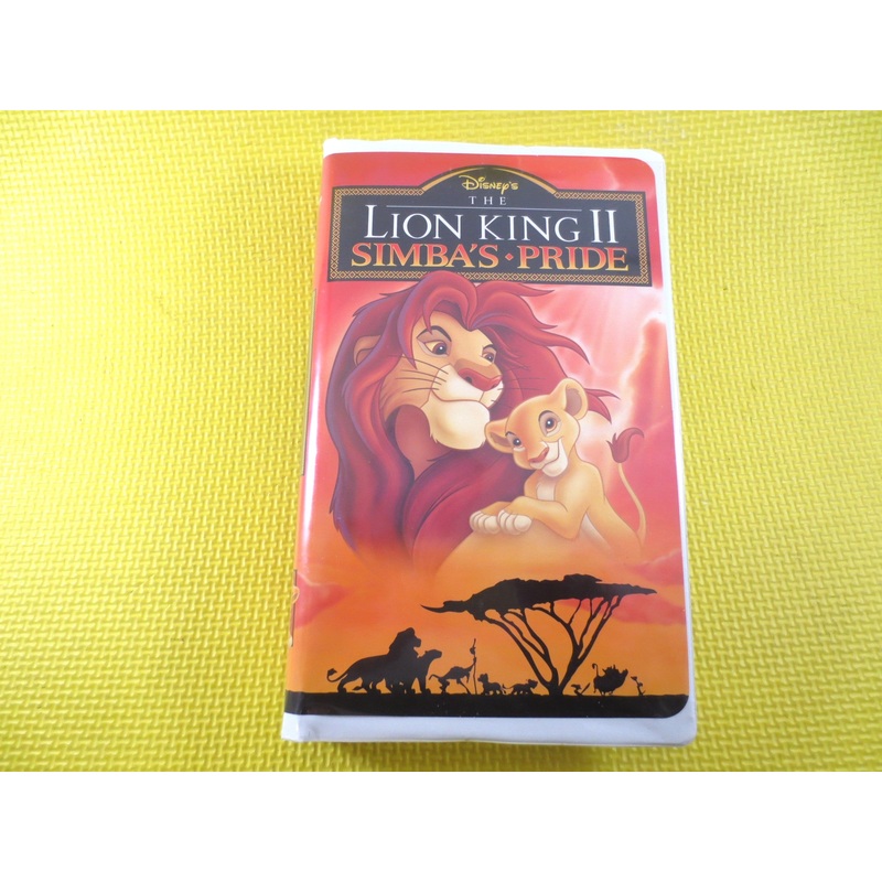 LION KING II, Simba’s Pride, Rare Vhs 8804, Lion King Video, Walt Disney Vhs, Lion King Vhs, Disney Classic Vhs, World of Disney Vhs, Disney