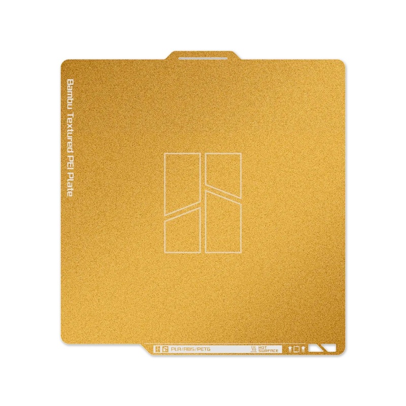 Bambu Lab Textured PEI Plate for X1, P1, & A1 Series