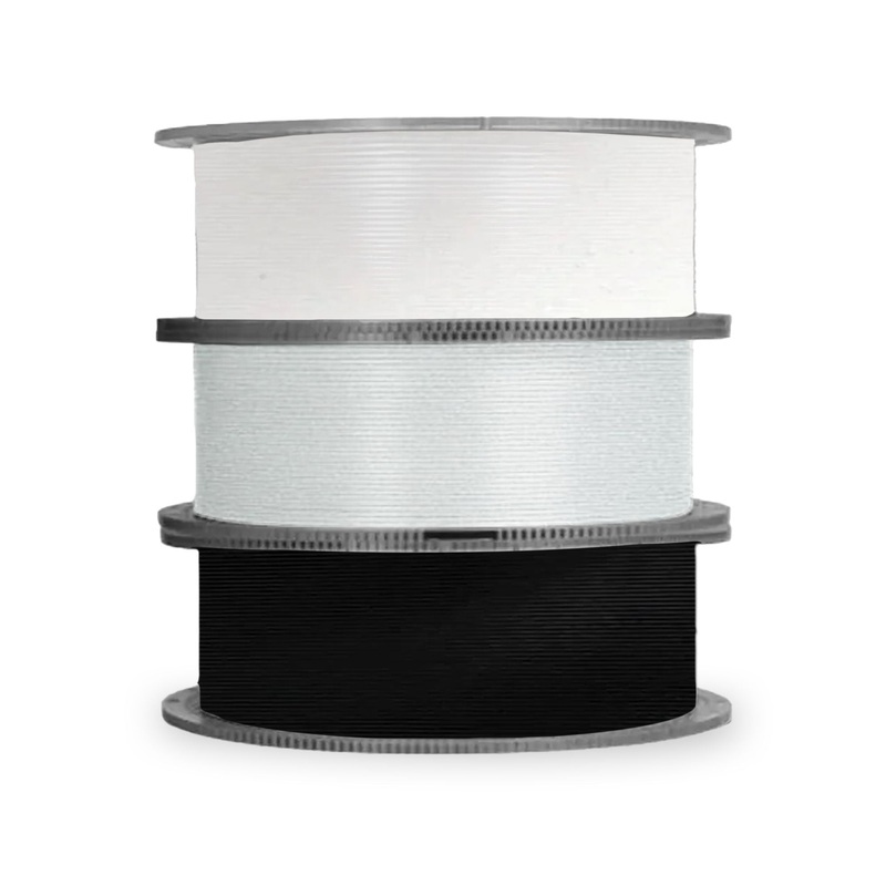 Bambu Labs 1.75mm PLA Aero Light Weight Filament With Reusable Spool Gray (14104)