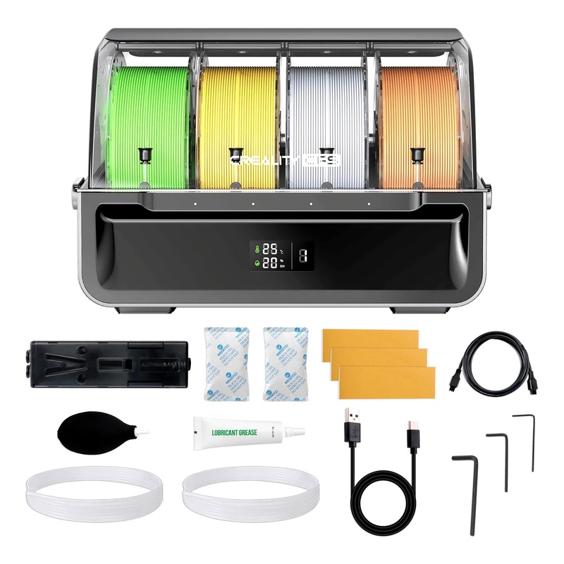 Creality CFS Multicolor 4 Spool Anti-Moisture Filament System