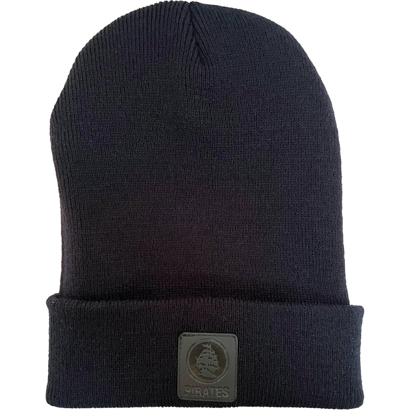 Pirates Press – PP Ship Patch – Cuffed Beanie – Black