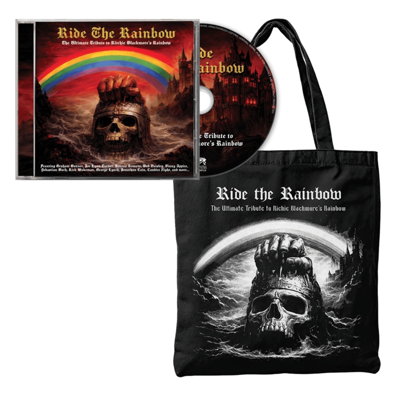 Ride The Rainbow – The Ultimate Tribute to Ritchie Blackmores Rainbow (CD + Tote Bag Bundle)