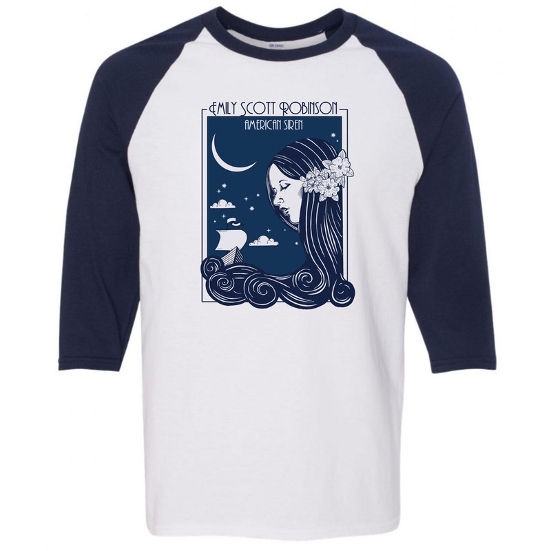 Emily Scott Robinson – Baseball T-Shirt – OH BOY RECORDS