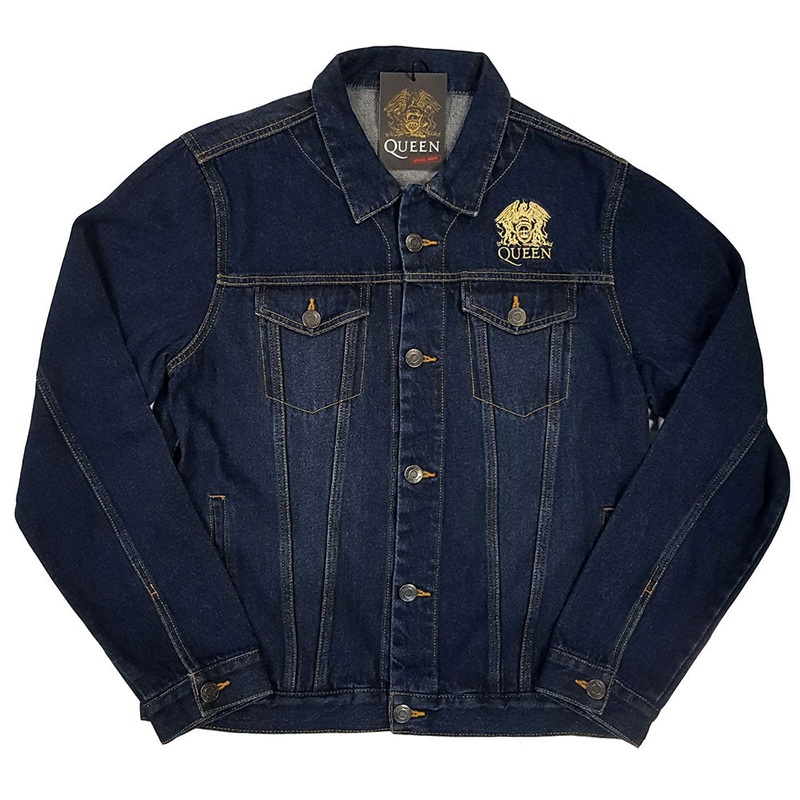 Queen Denim Jacket – Classic Crest