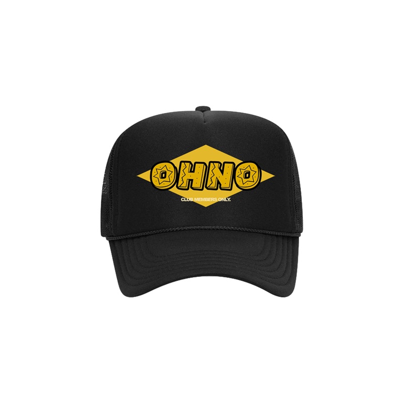 OHNO: Club Members Only Black Trucker Hat