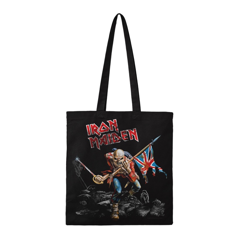 Iron Maiden Tote Bag (The Trooper Design)
