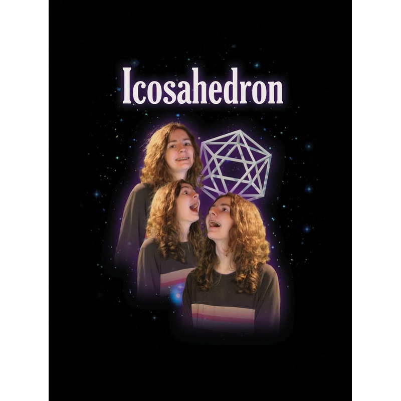 Icosahedron – World Wild Web Anniversary Poster