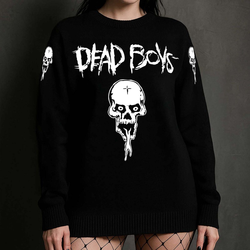 Dead Boys (Cashmere Blend Knit Sweater)