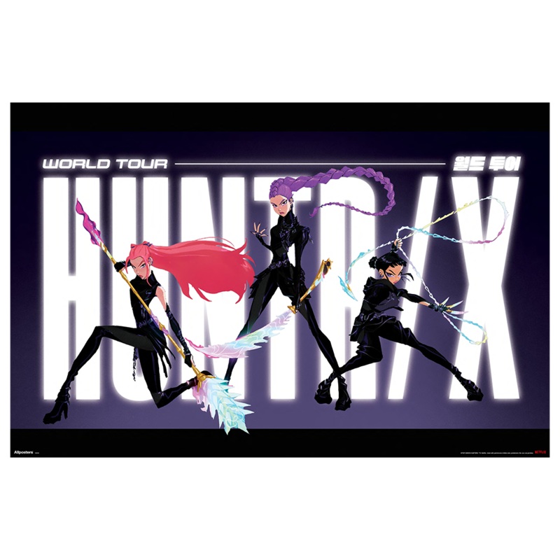 Huntr/x World Tour Poster (Store Exclusive)