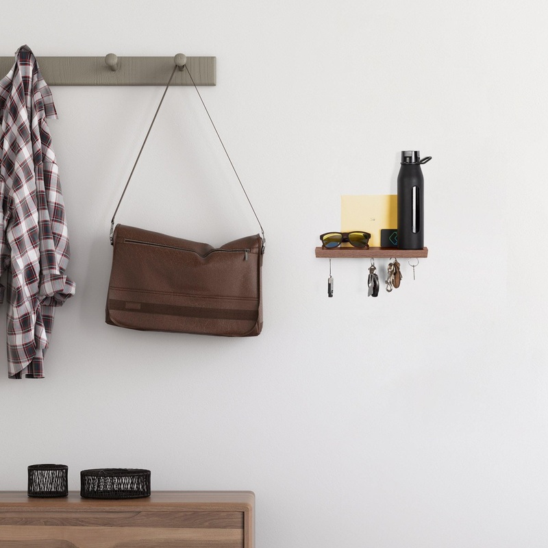 Floating Magnetic Key Shelf