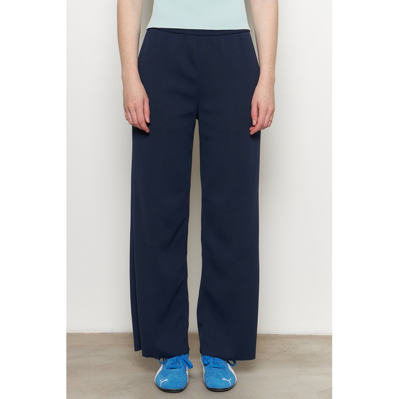 Milan Wide Pants Navy