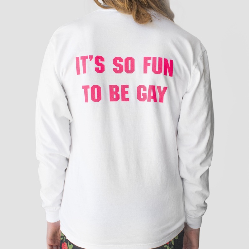 MAN ON MAN – It’s So Fun To Be Gay Long Sleeve Shirt
