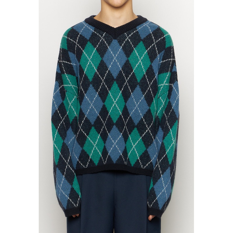 Gyle Knitted V-Neck Sweater