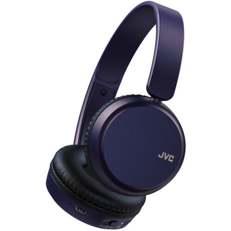 JVC HA-S36WA BLUETOOTH 5.2 HEADPHONES (BLUE)