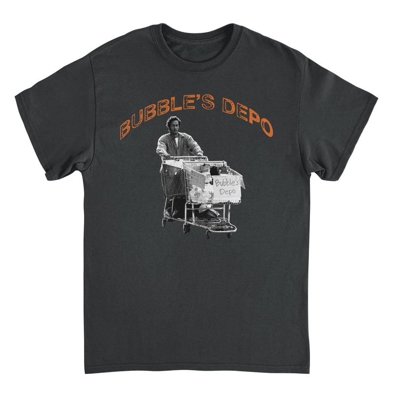 The Wire Bubble’s Depot Black T-Shirt