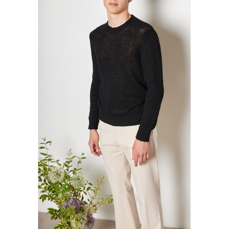 Linen Cotton Roundneck