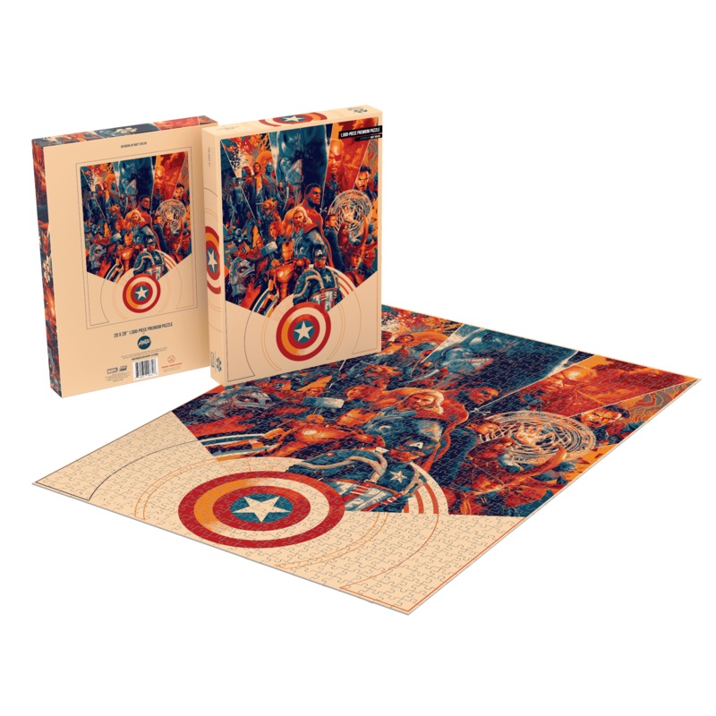 Marvel Cinematic Universe: The First Ten Years 1000-Piece Puzzle (Second Edition)
