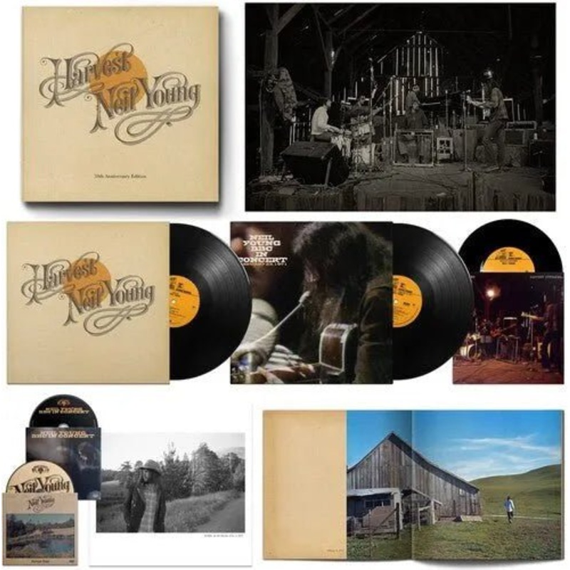 Neil Young – Harvest – [50th Anniversary Edition] 2XLP + 7 SINGLE +2XDVD
