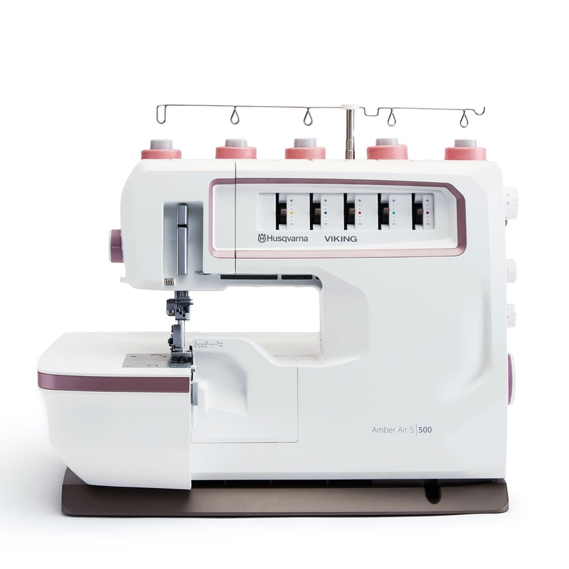 HUSQVARNA VIKING AMBER Air S | 500 Coverlock Machine