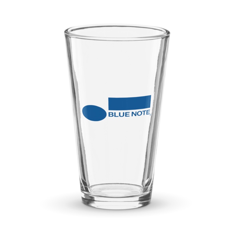 Blue Note Logo Pint Glass Blue