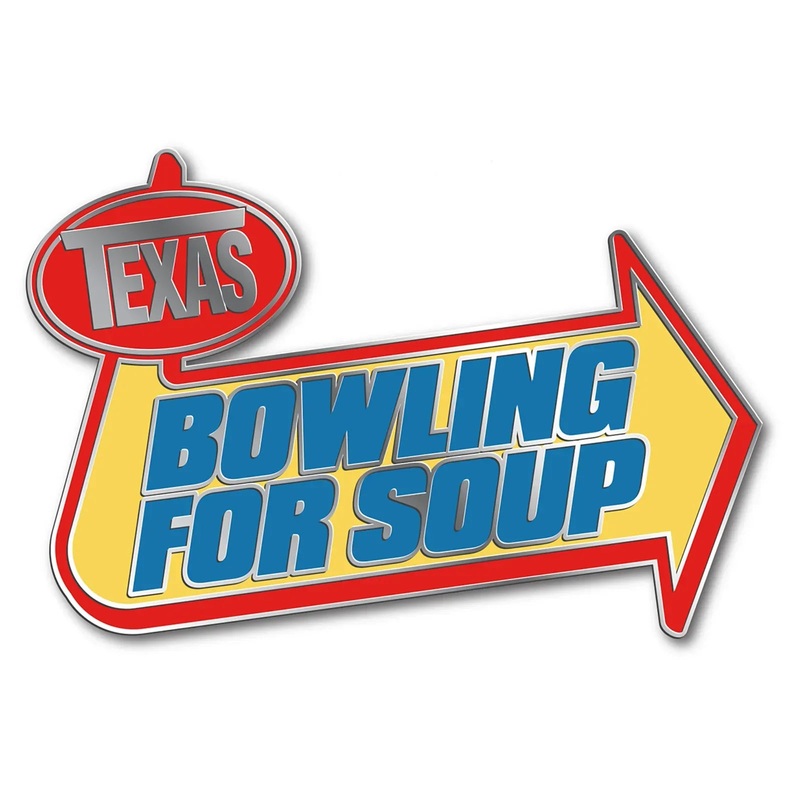 Bowling For Soup – Warped Logo Enamel Pin