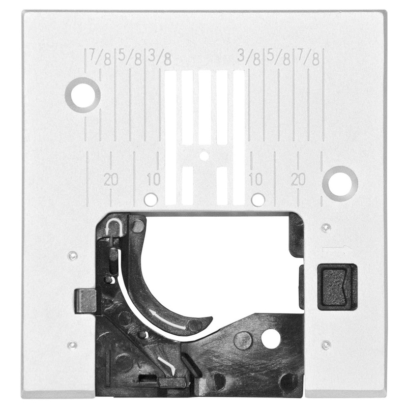 PFAFF Straight Stitch Needle Plate with Inch Markings (K)
