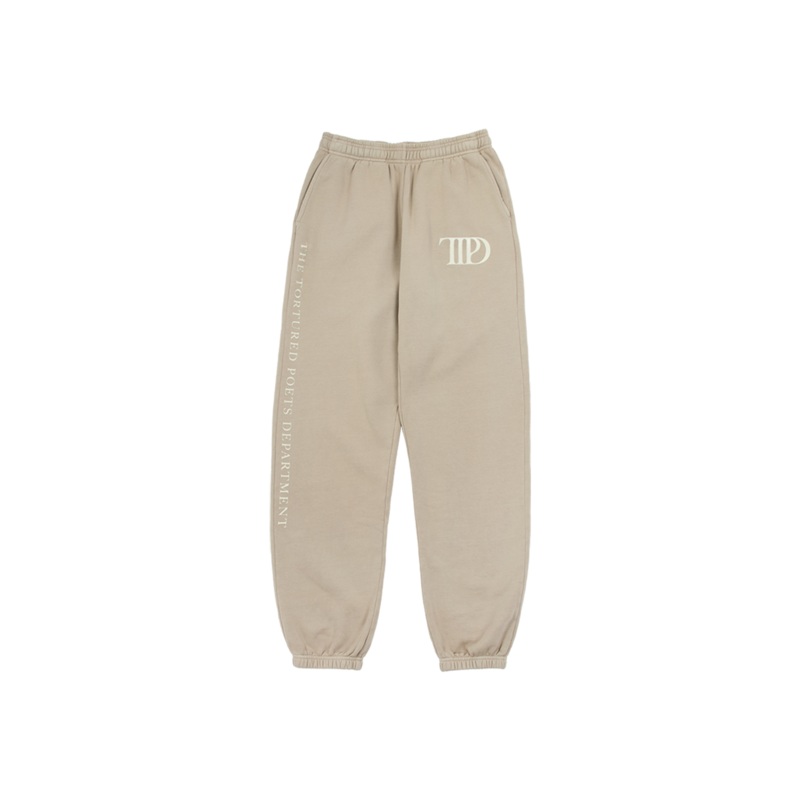 The Tortured Poets Department Beige Sweatpants