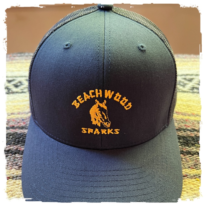 Embroidered Horsey Cap