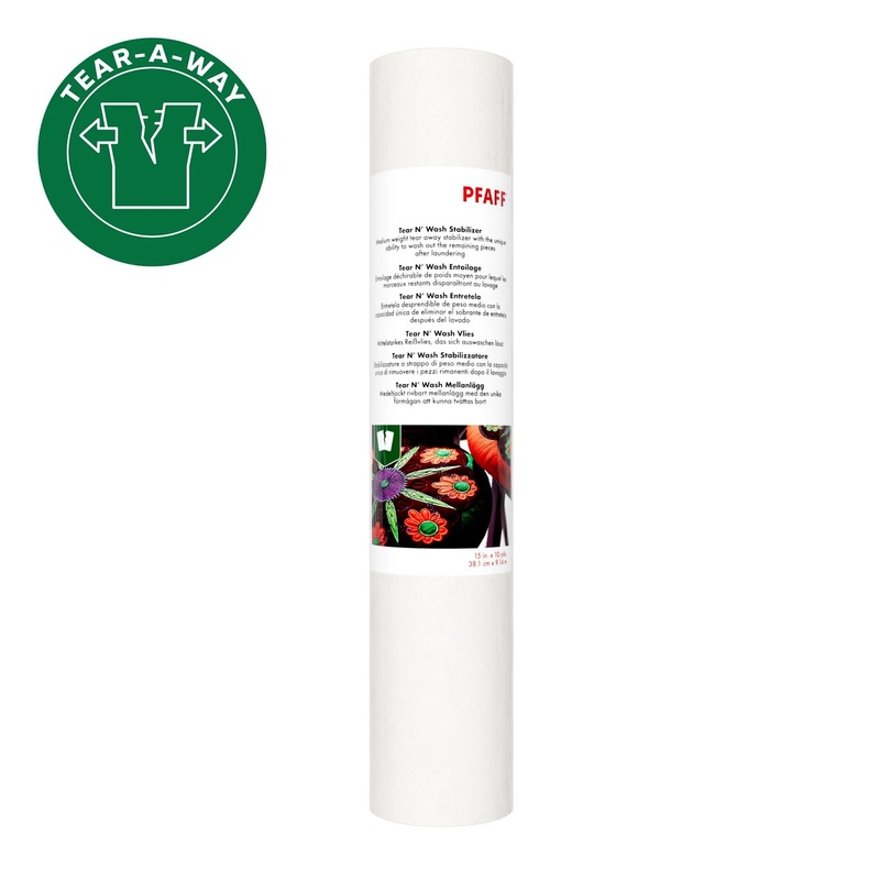 PFAFF Tear N Wash Stabilizer 15 Inches x 10 Yards