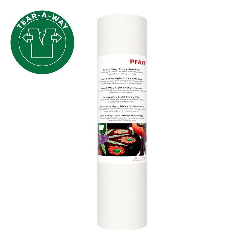 PFAFF Tear-a-Way Sticky Stabilizer 12 Inches x 10 Yards