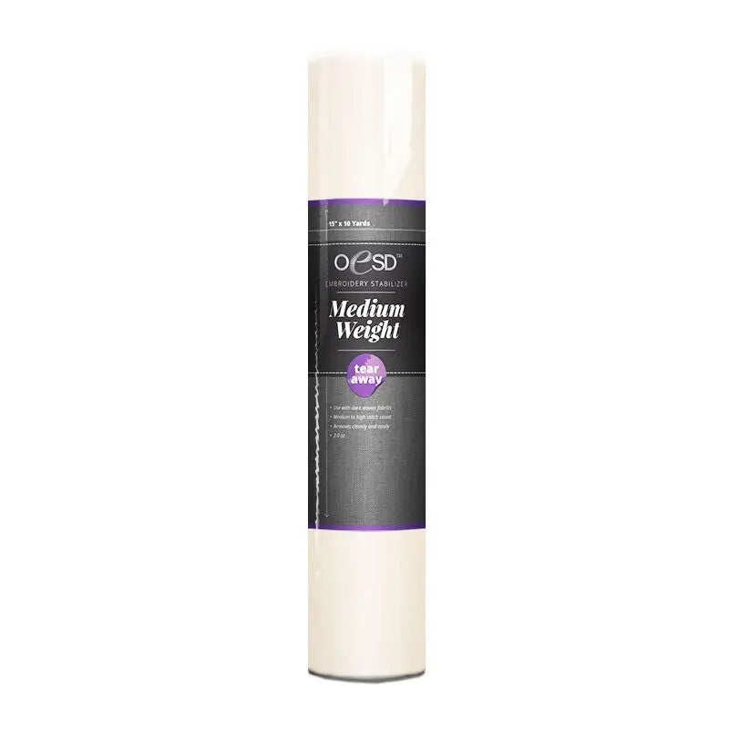 Medium Weight White 10in x 10 yds