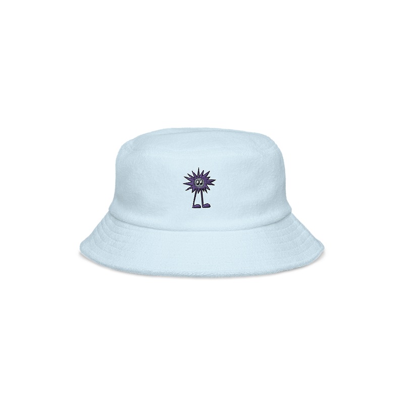 Maya Delilah – Spike Bucket Hat – Light Blue