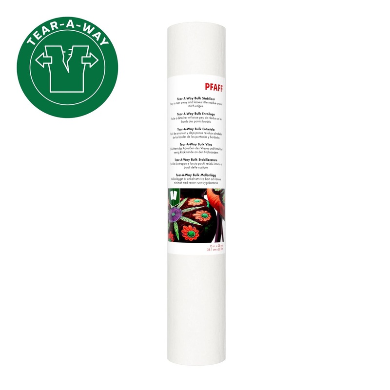 PFAFF Tear-a-Way Stabilizer 15 Inches x 25 Yards