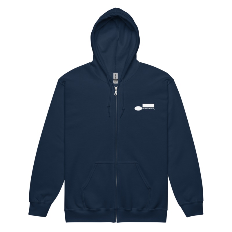 Blue Note Classic Logo Zip-Up Hoodie Black