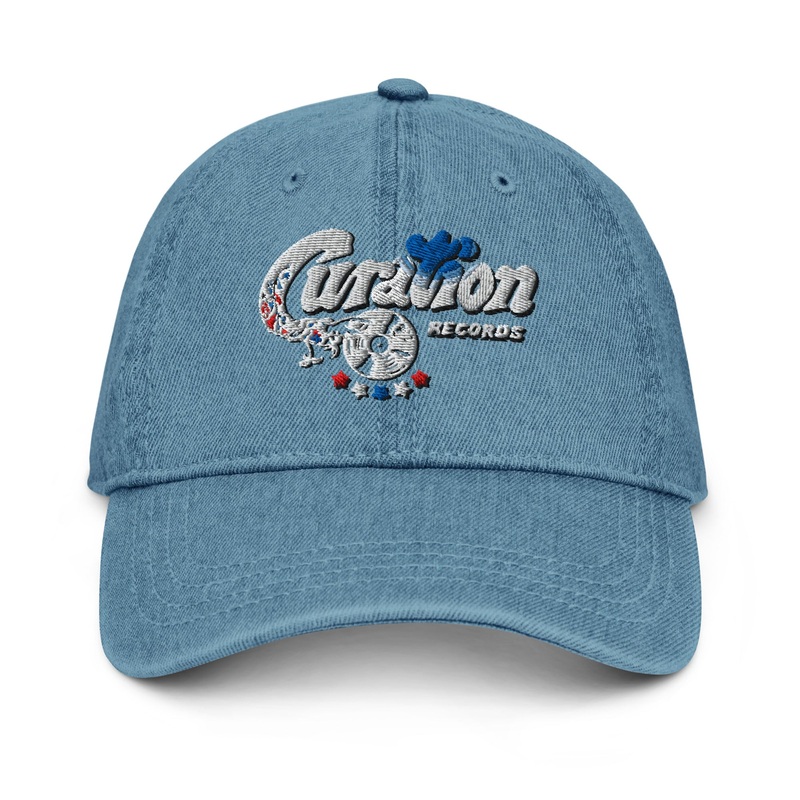 Cosmic American Curation Embroidered Denim Hat Black