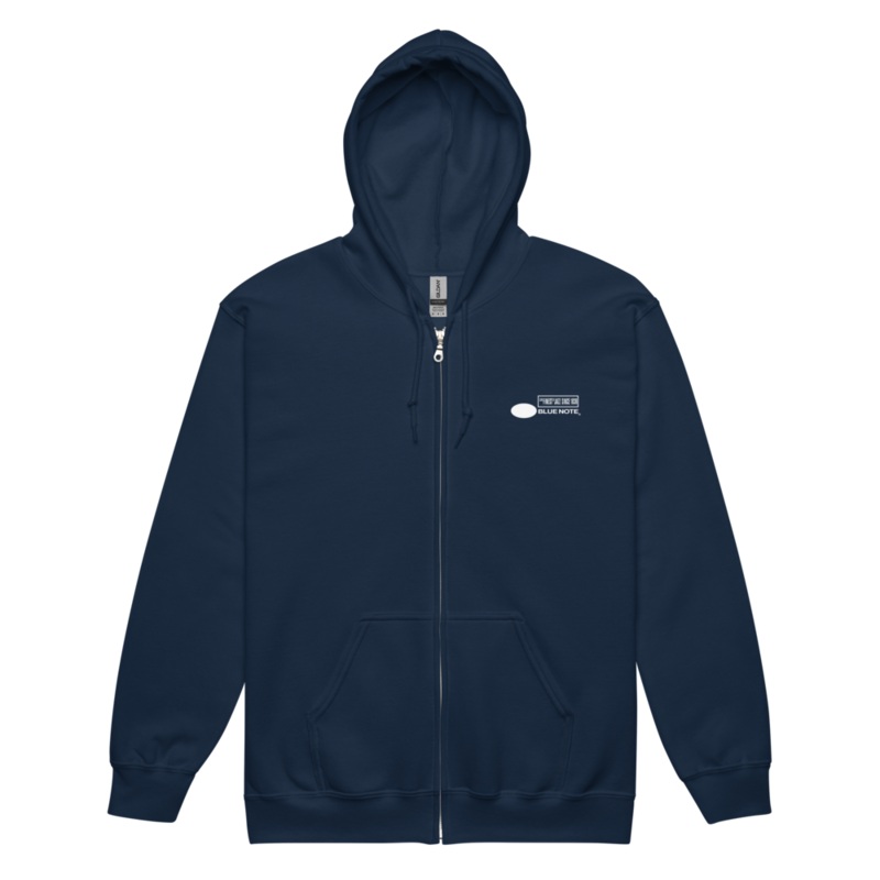 Blue Note Finest Logo Zip-Up Hoodie Black