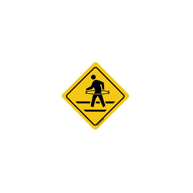 PED X Sticker
