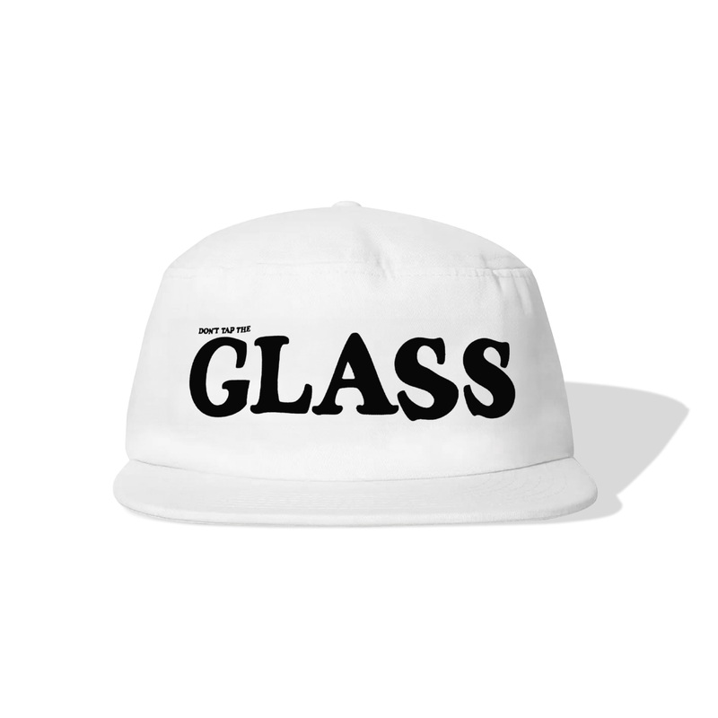 PILLBOX GLASS HAT White
