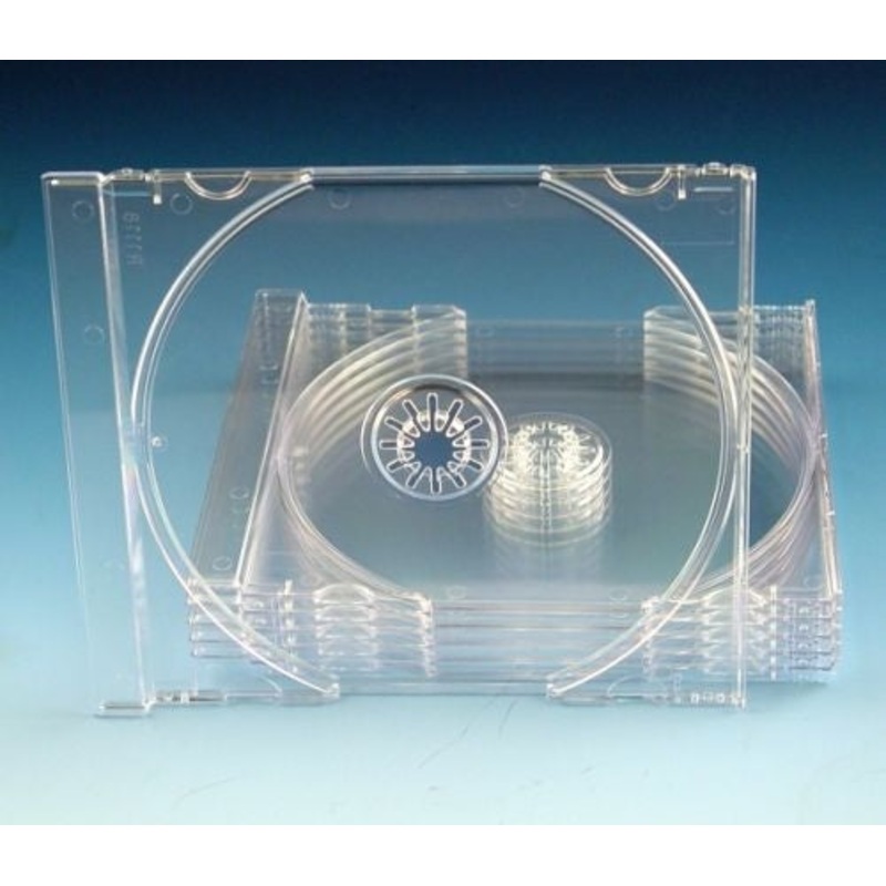 Clear Tray for Single Jewel Cases (10 Pack)