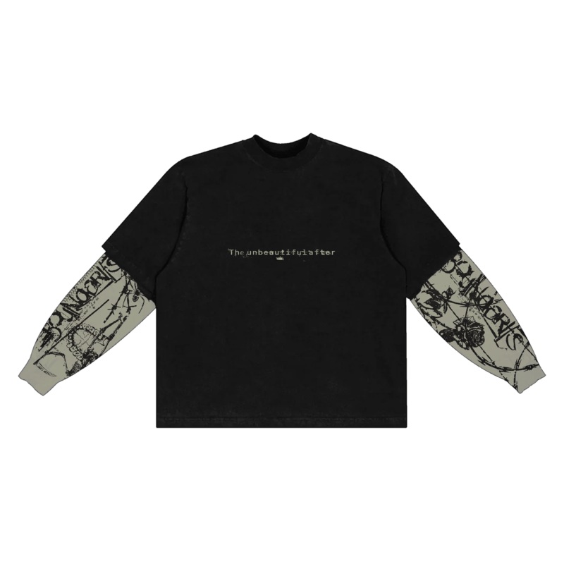 Boundaries – ‘The Unbeautiful After’ Double Layer L/S Tee