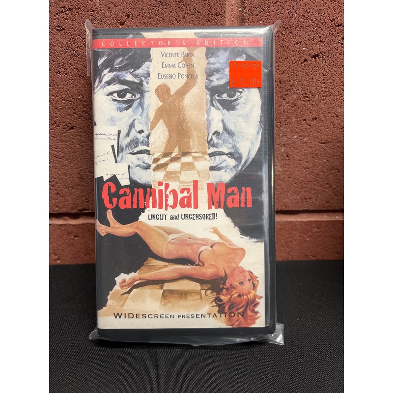 Used VHS: Cannibal Man VHS