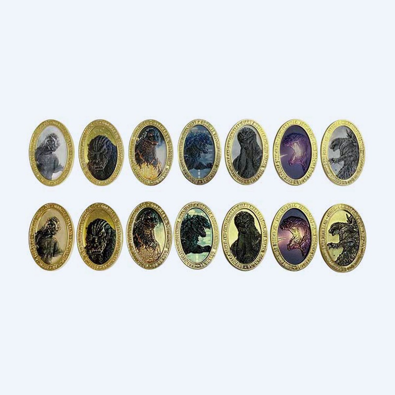 Godzilla Memorial Medal Collection Blind Box