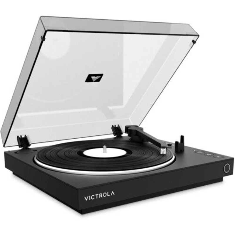 Victrola VPT-800-BLK Full Automatic Turntable Bluetooth Wireless (Black)