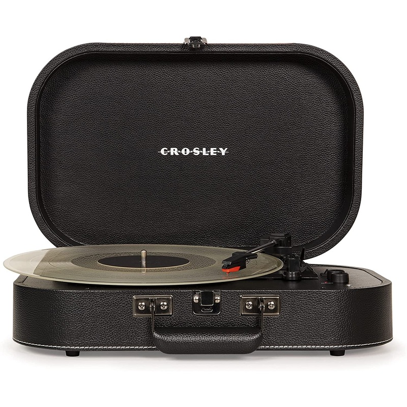 Crosley Discovery Plus – Bluetooth Turntable (Black) [Tech & Turntables]