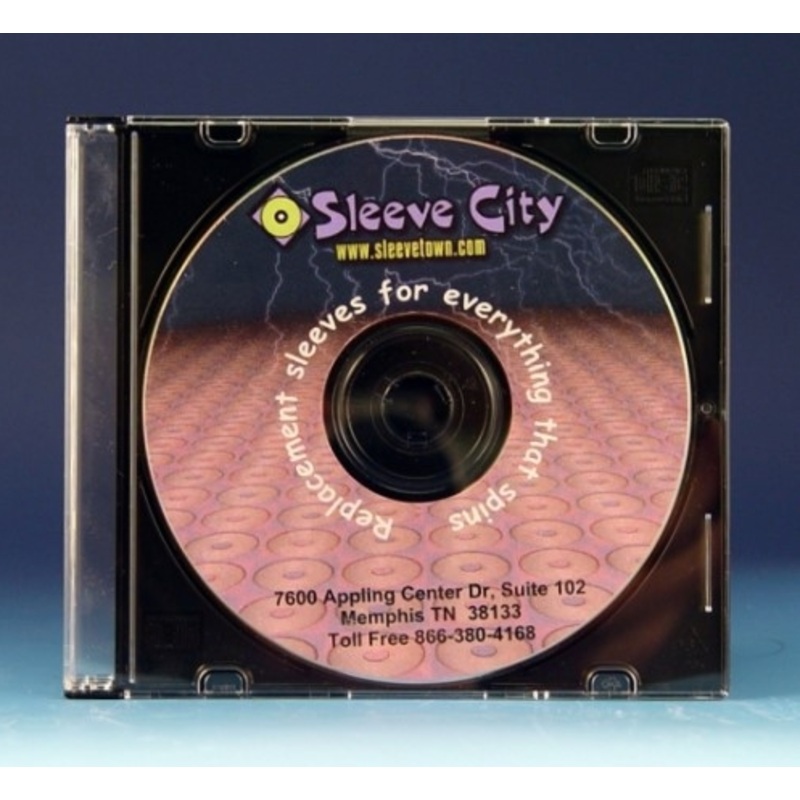 5.2 mm UltraSlim Black CD Jewel Case (10 Pack)